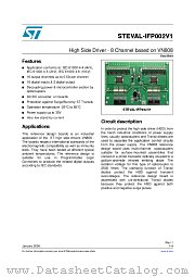 STEVAL-IFP002V1 datasheet pdf ST Microelectronics