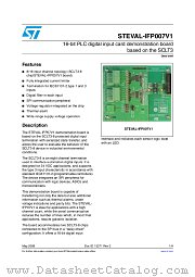 STEVAL-IFP007V1 datasheet pdf ST Microelectronics