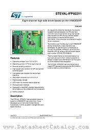 STEVAL-IFP022V1 datasheet pdf ST Microelectronics