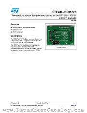 STEVAL-IFS017V3 datasheet pdf ST Microelectronics