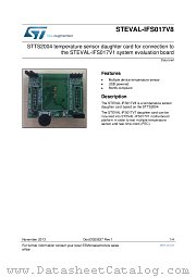 STEVAL-IFS017V8 datasheet pdf ST Microelectronics