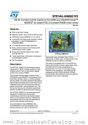 STEVAL-IHM021V2 datasheet pdf ST Microelectronics