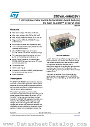 STEVAL-IHM025V1 datasheet pdf ST Microelectronics