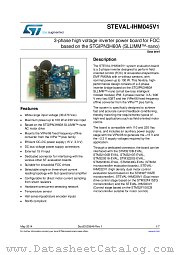 STEVAL-IHM045V1 datasheet pdf ST Microelectronics