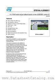 STEVAL-ILB008V1 datasheet pdf ST Microelectronics