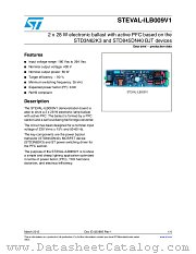 STEVAL-ILB009V1 datasheet pdf ST Microelectronics