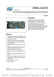 STEVAL-ILL015V3 datasheet pdf ST Microelectronics