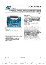 STEVAL-ILL035V2 datasheet pdf ST Microelectronics