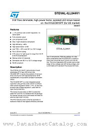 STEVAL-ILL044V1 datasheet pdf ST Microelectronics