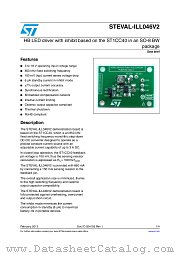 STEVAL-ILL046V2 datasheet pdf ST Microelectronics