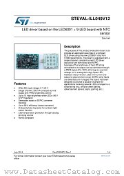 STEVAL-ILL049V12 datasheet pdf ST Microelectronics