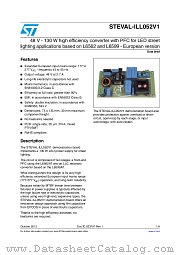 STEVAL-ILL052V1 datasheet pdf ST Microelectronics