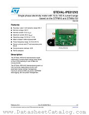 STEVAL-IPE012V2 datasheet pdf ST Microelectronics