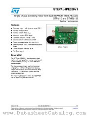 STEVAL-IPE020V1 datasheet pdf ST Microelectronics