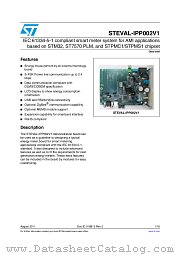 STEVAL-IPP002V1 datasheet pdf ST Microelectronics