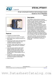 STEVAL-IPT004V1 datasheet pdf ST Microelectronics