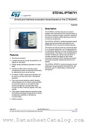 STEVAL-IPT007V1 datasheet pdf ST Microelectronics
