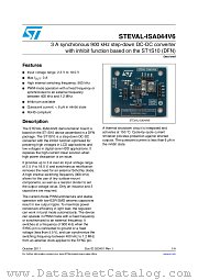 STEVAL-ISA044V6 datasheet pdf ST Microelectronics