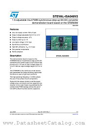STEVAL-ISA048V2 datasheet pdf ST Microelectronics