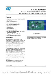 STEVAL-ISA055V1 datasheet pdf ST Microelectronics