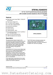 STEVAL-ISA055V2 datasheet pdf ST Microelectronics