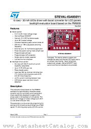 STEVAL-ISA056V1 datasheet pdf ST Microelectronics