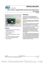 STEVAL-ISA136V1 datasheet pdf ST Microelectronics