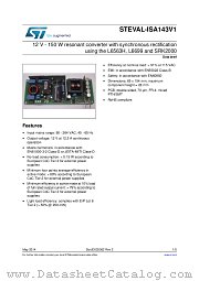 STEVAL-ISA143V1 datasheet pdf ST Microelectronics