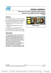 STEVAL-ISC002V1 datasheet pdf ST Microelectronics