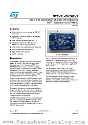 STEVAL-ISV006V2 datasheet pdf ST Microelectronics