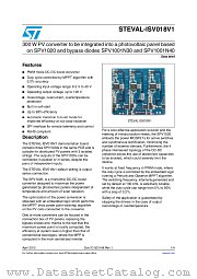 STEVAL-ISV018V1 datasheet pdf ST Microelectronics