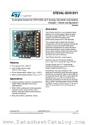 STEVAL-ISV019V1 datasheet pdf ST Microelectronics