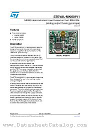 STEVAL-MKI081V1 datasheet pdf ST Microelectronics