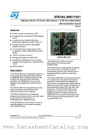 STEVAL-MKI119V1 datasheet pdf ST Microelectronics