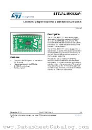 STEVAL-MKI123V1 datasheet pdf ST Microelectronics