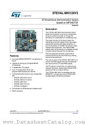 STEVAL-MKI126V3 datasheet pdf ST Microelectronics
