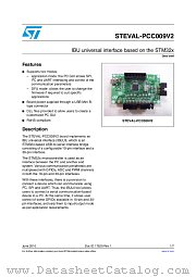 STEVAL-PCC009V2 datasheet pdf ST Microelectronics
