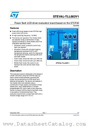 STEVAL-TLL003V1 datasheet pdf ST Microelectronics