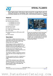 STEVAL-TLL006V2 datasheet pdf ST Microelectronics