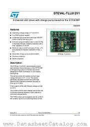 STEVAL-TLL012V1 datasheet pdf ST Microelectronics