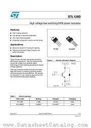 STL128D datasheet pdf ST Microelectronics