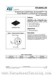 STL56N3LLH5 datasheet pdf ST Microelectronics