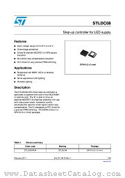 STLDC08 datasheet pdf ST Microelectronics