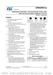 STM32F051C6T6TR datasheet pdf ST Microelectronics
