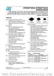 STM32F100VCT6 datasheet pdf ST Microelectronics