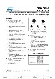 STM32F101TB datasheet pdf ST Microelectronics
