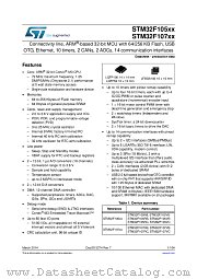STM32F105VC datasheet pdf ST Microelectronics