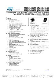 STM32L053C8T6D datasheet pdf ST Microelectronics