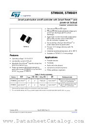 STM6601DS2BDM6F datasheet pdf ST Microelectronics