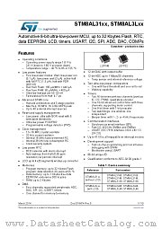 STM8AL3148TCY datasheet pdf ST Microelectronics